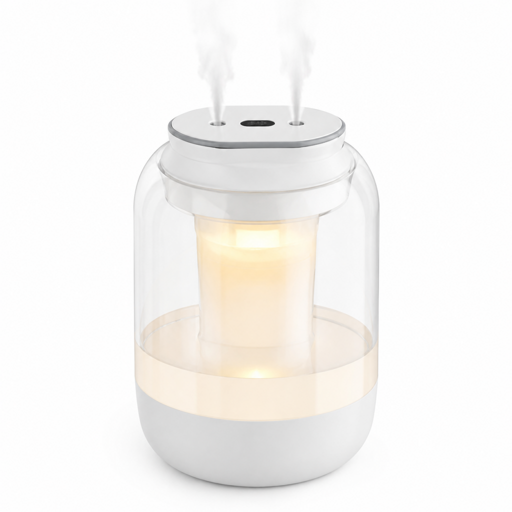 Dual Mist Lantern Humidifier
