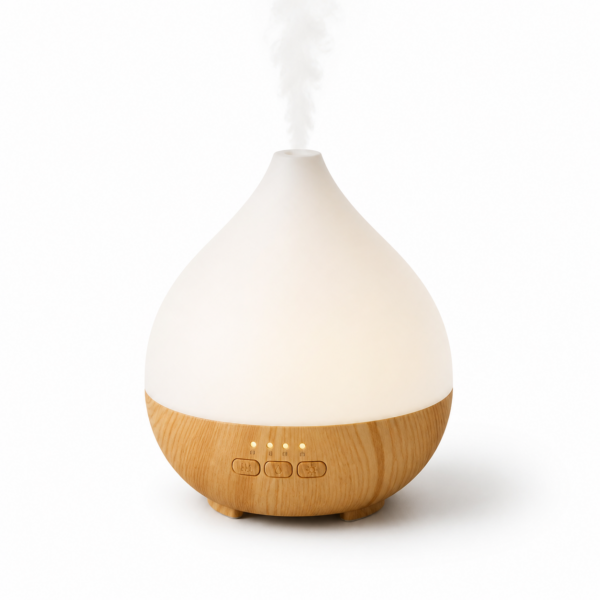 Teardrop Woodgrain Mist Humidifier